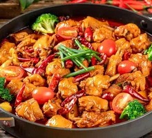 Spicy Stir-Fried Chicken