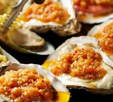 蒜蓉生蚝蒜蓉扇贝芝士焗青口贝