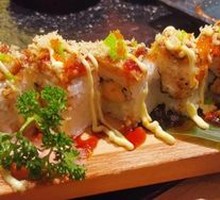 Fried Shrimp and Eel Roll