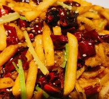 Spicy Squid Tentacles Stir-fry