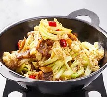 Spicy Cauliflower in Hot Pot