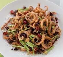 Stir-Fried Squid Rings
