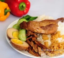 Braised Duck Leg Rice