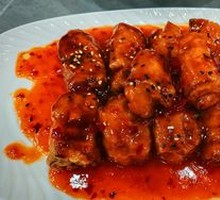 Fresh Meat Flaky Eggplant Roll