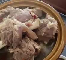 Braised Lamb Spine Soup