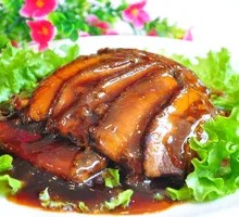 Pickled mustard greens with pork belly