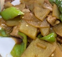 土豆辣子肉片