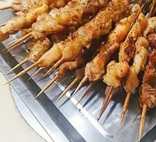 烤鸡腿肉串