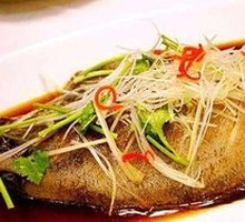 Steamed Butterfly Fish