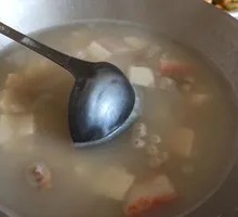 Seafood Tofu Soup