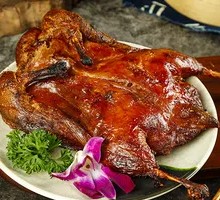 脆皮烤全鸭