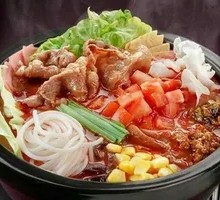Fatty Lamb Rice Noodles