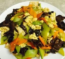 Wood Ear Mushroom with Pork