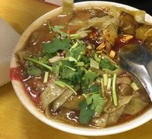 Fried Rice Noodles with Crispy Tofu