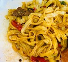 湖南小炒肉拌面