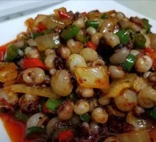Stir-fried Sea Ling Mushroom