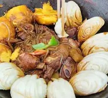 Chicken Leg with Mushrooms