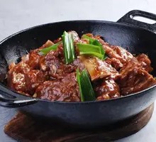 铁锅炖兔仔排骨