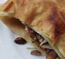 Flatbread Wrapped Lamb Offal