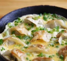 Pork and Egg Pan-Fried Dumplings