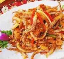 Spicy Squid Tentacles Stir-fry