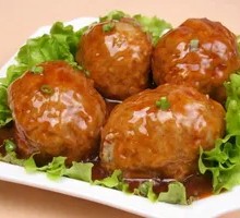 Braised Meatballs