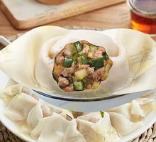 Cucumber and Pork Dumplings