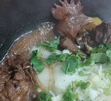 Stewed Chicken in Iron Pot