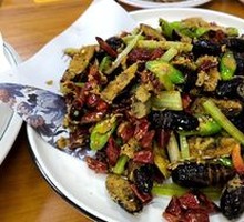 Dry-Fried Silkworm Pupae