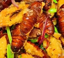 Dry-Fried Cicada Nymphs