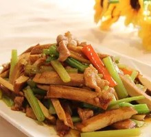 Stir-fried Tofu with Pork