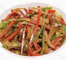 Ham Stir-Fried Noodles