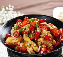 Spicy Frog Legs in Dry Pot