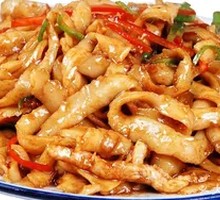 Stir-Fried Pork with Noodles