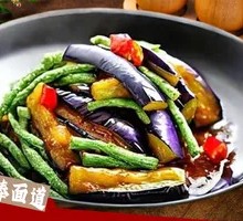 Eggplant and Green Bean Stir-Fry