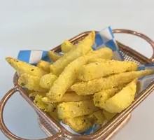 Snowflake Cheese Shake Fries