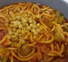 Beef and Tomato Fried Rice Noodles