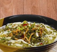 酸菜肉丝莜面
