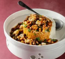 Sea Cucumber Rice Toss