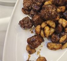 黑蒜子牛肉粒