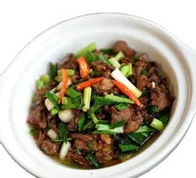 Stir-fried Yellow Beef Rice