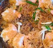 Garlic Shrimp with Rice Noodles