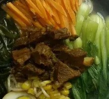 Beef Noodle Soup with Ox Bone Broth