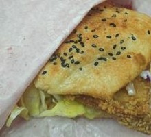 国潮香辣鸡腿堡
