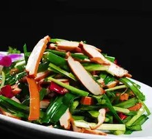 香干肉丝韭菜