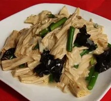 Braised Tofu Skin Rice Bowl