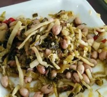 Preserved Vegetable and Peanut Dish