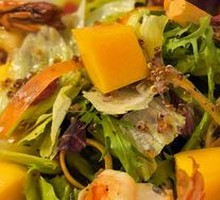鲜芒大虾沙拉