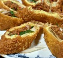 脆皮鸭卷