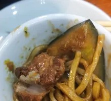 排骨南瓜焖面小锅